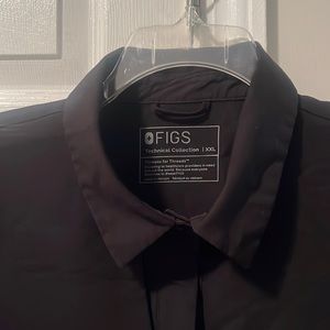 Figs Nala scrub polo top